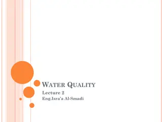 Understanding Water Quality Parameters and Characteristics