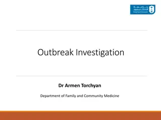 Outbreak Investigation and Management in Public Health