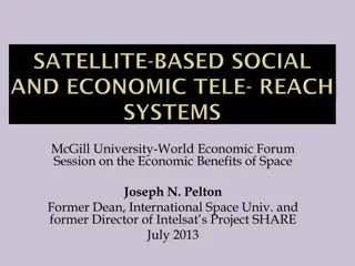 Economic Benefits of Space Technology in Addressing Global Challenges