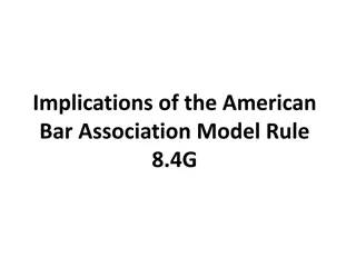 Implications of ABA Model Rule 8.4(g) on Professional Conduct