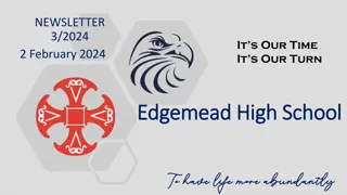 Edgemead High School Newsletter - February 2024