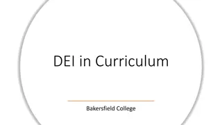 Culturally Responsive Curriculum Integration at Bakersfield College