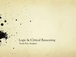 Understanding Logic and Truth-Tree Analysis