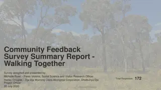 Walking Together Survey Summary Report