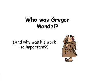 The Legacy of Gregor Mendel: Father of Genetics and Pea Plant Experiments