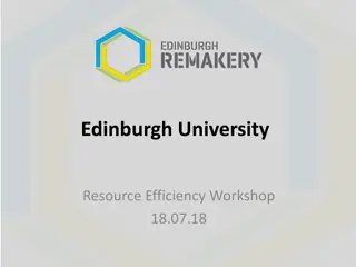 Promoting Resource Efficiency and Waste Reduction in Edinburgh