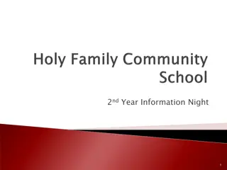 School Information Night Overview