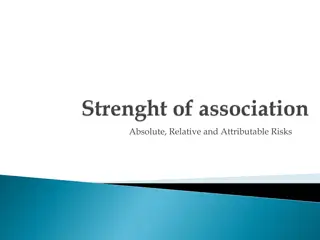 Understanding Risks and Associations in Statistical Analysis