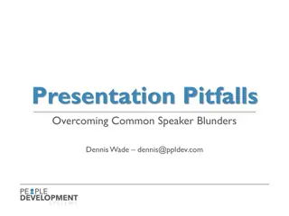 Avoiding Common Presentation Pitfalls: Expert Tips and Strategies