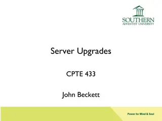 Comprehensive Guide to Server Upgrades by John Beckett