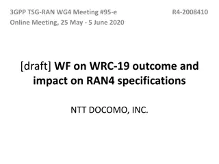 Regulatory Requirements in TS38.101-2 and Impact on RAN4 Specifications