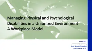 Building Collaborative Workplace Models for Managing Disabilities in a Unionized Environment