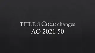 Changes in Child Abuse Law: AO 2021-50