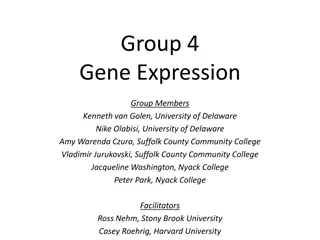 Introduction to Gene Expression: Basic Concepts in Transcription and Translation