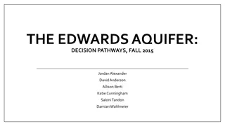 The Edwards Aquifer Water Management Challenges