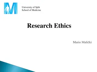 Exploring Research Ethics in Human Experimentation and History of Bioethics