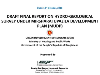 Hydro-Geological Survey Report in Mirsharai Upazila