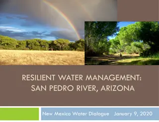 Resilient Water Management in San Pedro River, Arizona