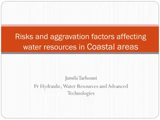 Risks and Aggravation Factors affecting Water Resources in Coastal Areas