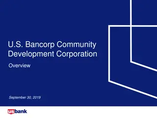 U.S. Bancorp Community Development Corporation Overview