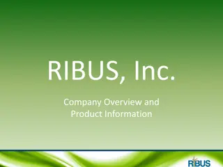 RIBUS, Inc. - Innovating Natural Ingredients from Rice Byproducts