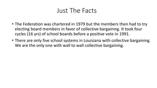 Evolution of Collective Bargaining in Louisiana's School Systems