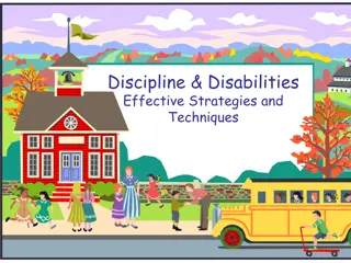 Effective Discipline and Strategies for Children with Disabilities