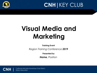 Visual Media and Marketing Training Event: CNH Key Club Region Conference 2019