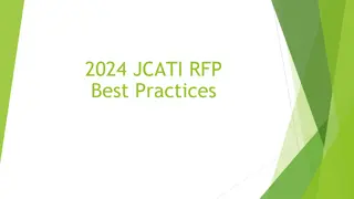 2024 JCATI RFP Best Practices for Aerospace Industry Innovation