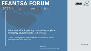 Supporting Transgender Individuals in Emergency Housing Facilities in Germany