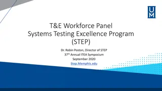 Advancing Remote Testing Capabilities in T&E Workforce