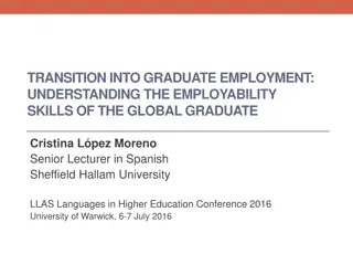 Employability Skills of Global Graduates in Transition to Employment