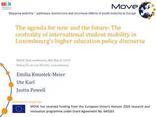 International Student Mobility in Luxembourg Higher Education Policy Discourse