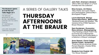 Portraits and Landscapes: A Diverse Collection from Brauer Museum