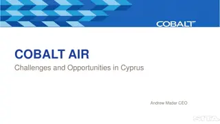 Challenges and Opportunities for Cobalt Air in Cyprus