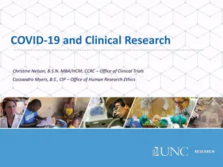 UNC Chapel Hill Policy on Human Subjects Research During COVID-19