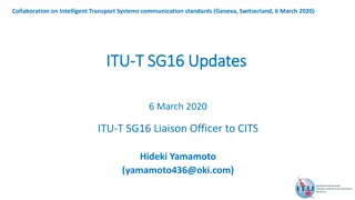 Recent Achievements in Intelligent Transport Systems Communication Standards