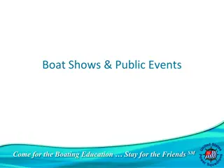 Effective Strategies for Running a Successful Booth at Boat Shows and Public Events