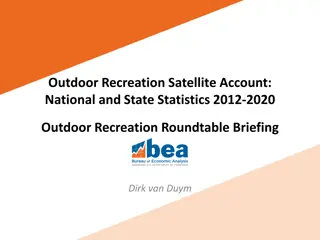 Outdoor Recreation Satellite Account: National Statistics 2012-2020 Briefing