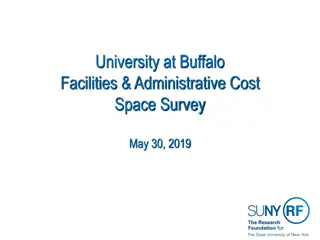 University at Buffalo Facilities & Administrative Cost Space Survey Overview