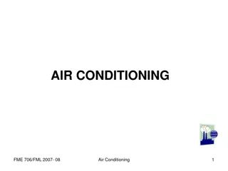 Air Conditioning and Psychrometrics in HVAC Systems