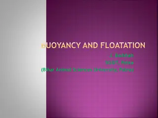 Buoyancy and Floatation Principles