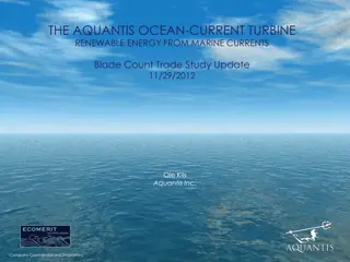 Aquantis Ocean Current Turbine Renewable Energy Analysis