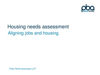 Challenges in Aligning Job Forecasts with Housing Needs and Population Growth