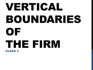 Vertical Boundaries of the Firm Class 3 - Make vs Buy Decision Analysis