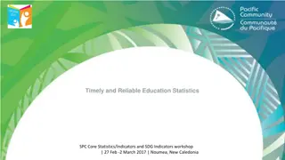 Pacific Education Development Framework Workshop Overview