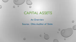 Capital Assets in Financial Reporting