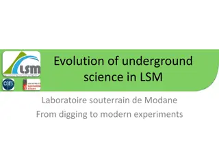 Evolution of Underground Science at Laboratoire Souterrain de Modane