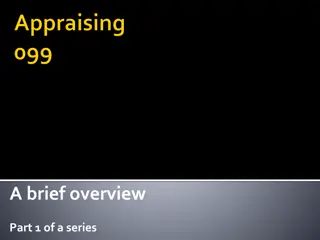 Overview of Real Property Appraisal Standards