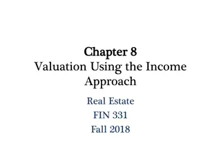 Valuation Using the Income Approach in Real Estate